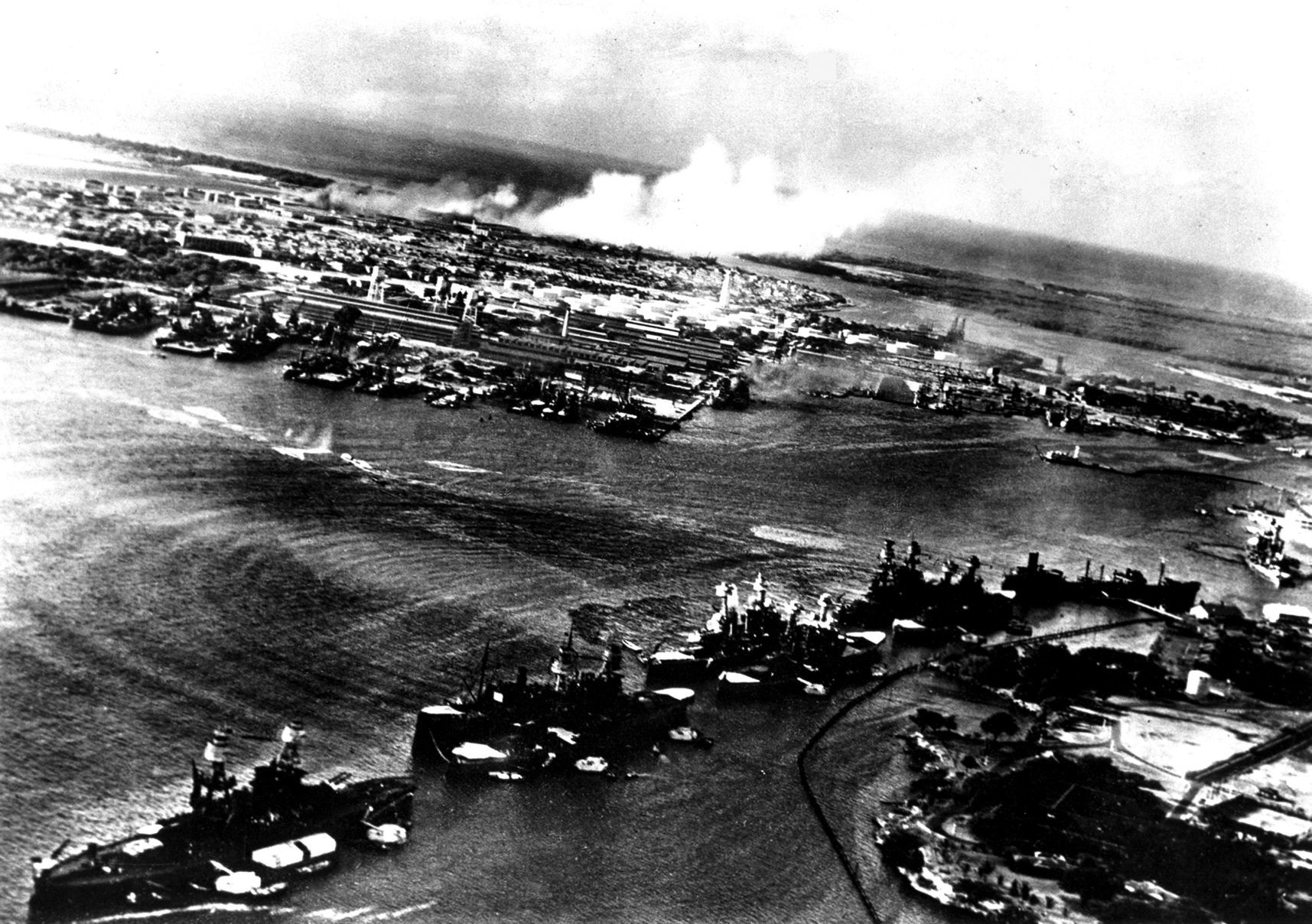 Attack on Pearl Harbor in 1941